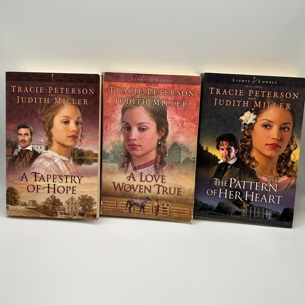 Lights of Lowell Series BUNDLE of 3 Peterson Miller Paperback Historical Fiction